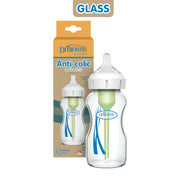 Dr. Brown's Glass Wide-Neck Options+ Bottle, 9 oz / 270 ml, 1-pack
