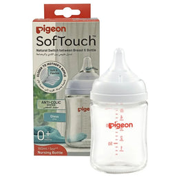 PIGEON SoftTouch Glass Bottle 160ml