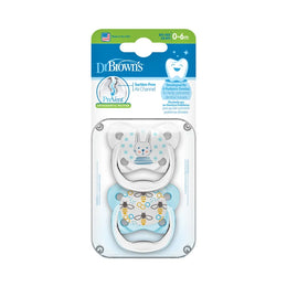 DR.BROWNS PreVent Butterfly Soothers Blue Bunny / Bee 0-6 Months