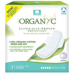 Organyc Sanitary Pads Extra Overnight
