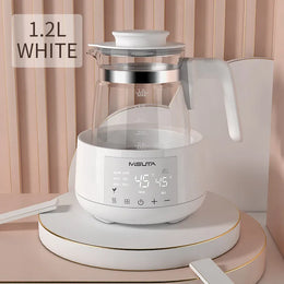 MISUTA 1200ML Hot Selling Multi-function Baby Milk Thermostat Kettle English LED Panel Electric Water Kettle
