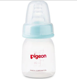 Pigeon Plastic Feeding Bottle 50ml Transparent Cover Multi Colors