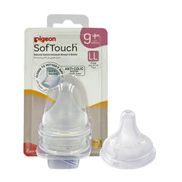 Pigeon Softouch Wide Nipple LL 2pc