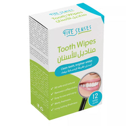 Five Senses – Adult Dental Care Wipes – 12 pcs