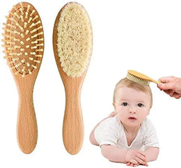 Wooden Comb & Brush Set