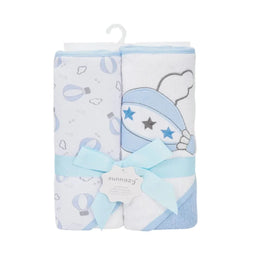 SUNNOZY – Hooded Towel 2Pcs
