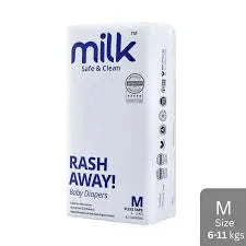 MILK M Diapers 42 Pcs