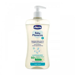Chicco Baby Moments Gentle Body Wash And Shampoo (500ml) –