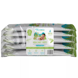 Five Senses – Aqua Baby Wipes 10 Wipes X 5
