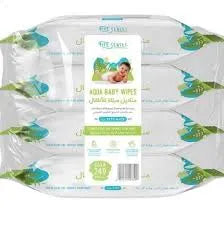 Five Senses – Aqua Baby Wipes 60 Wipes X 4