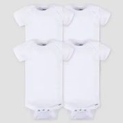 Baby Bodysuit(4Pcs) White