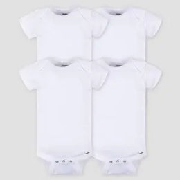 Baby Bodysuit(4Pcs) White