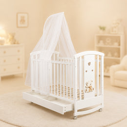Wooden Bed 771