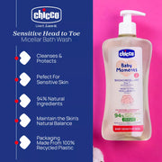 Chicco - Baby Moments Bath Oil - 200ml