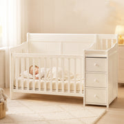Wooden Bed with Drawers D08