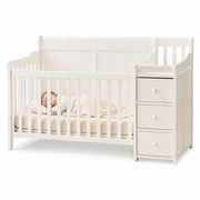 Wooden Bed with Drawers D08